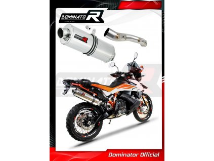 Laděný výfuk DOMINATOR KTM 790 ADVENTURE / R 19-20 OVÁLNÁ KONCOVKA