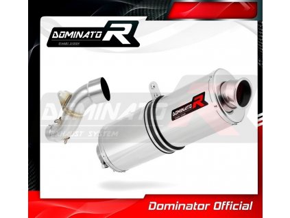 Laděný výfuk DOMINATOR KTM 640 LC4 SM 99-04 OVÁLNÁ KONCOVKA