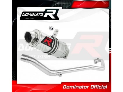 Laděný výfuk DOMINATOR SUZUKI GSXR 125 17-19 SVOD + KONCOVKA GP1