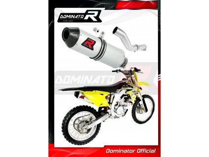 Laděný výfuk DOMINATOR SUZUKI RM-Z 450 13-18 KONCOVKA mx