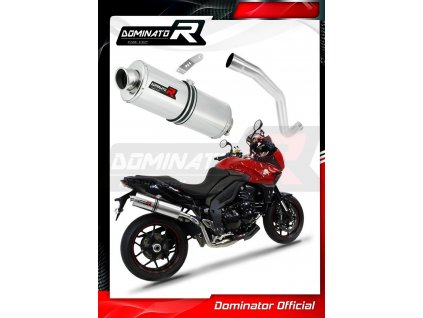 Laděný výfuk DOMINATOR TRIUMPH TIGERSPORT 1050 13-15 OVÁLNÁ KONCOVKA