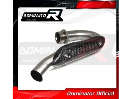 Laděný výfuk DOMINATOR YAMAHA WR450F 03-06 koleno výfuku