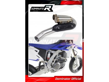 Laděný výfuk DOMINATOR YAMAHA WR450F 07-11 koleno výfuku Power Bomb