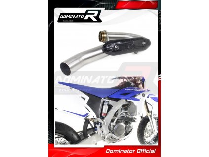 Laděný výfuk DOMINATOR YAMAHA WR450F 12-15 koleno výfuku