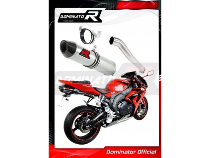 Laděný výfuk DOMINATOR Honda CBR1000RR 04-05 OVÁLNÁ KONCOVKA HP2