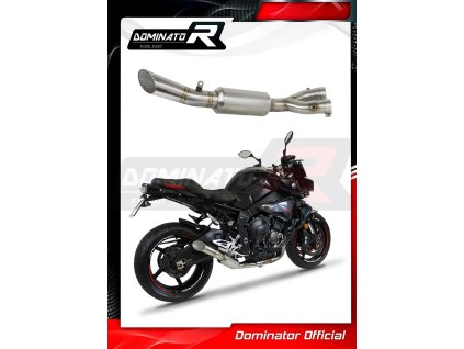 Laděný výfuk DOMINATOR YAMAHA YAMAHA MT10 MT-10 DECAT NÁHRADA KATALYZÁTORU EX / KONCOVKA GP3