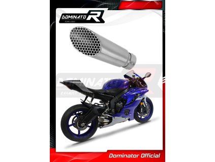 Laděný výfuk DOMINATOR YAMAHA YZF R6 17-20 KONCOVKA GP3 MEGAPHONE TITAN