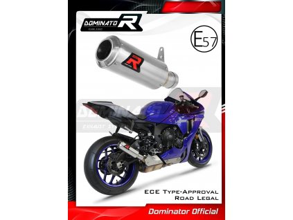 Homologovaný Laděný výfuk DOMINATOR YAMAHA YZF R1 RN49 17-19 KONCOVKA GP HOMOLOGACE