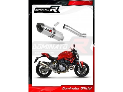 Laděný výfuk DOMINATOR DUCATI MONSTER 821 18- KONCOVKA HP1