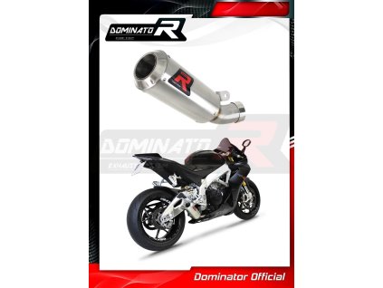 Laděný výfuk DOMINATOR APRILIA RSV 4R / APRC / FACTORY 11-15 KONCOVKA GP / LOW LEVEL / pod stupačku