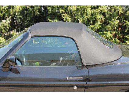 Potah střechy střecha Fiat Barchetta materiál PVC Vinyl černá