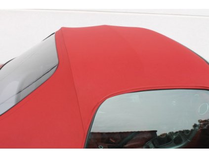 Potah střechy střecha Fiat Barchetta materiál PVC Vinyl vínová