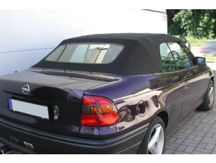 Potah střechy střecha Opel Astra F materiál textilní sonnenland černá