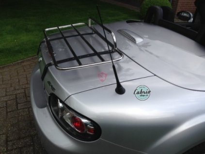Zavazadelník na zadní kapotu Mazda MX-5 NC Coupe pevná střecha chrom