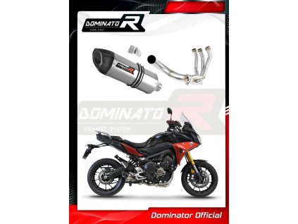 YAMAHA TRACER 900 2020 Full Exhaust System Muffler Auspuff Sportauspuff Silencer Echappement Silencieux Scarico Scarichi Escape Collector Manifold Wydech Tlumik HP5 DOMINATOR