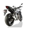 Laděný výfuk COBRA Full Systém Svody + koncovka CR2 HEXAGON high level Yamaha FZ-07