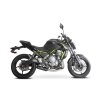 Laděný výfuk COBRA Full Systém Svody + koncovka SPX black underengine Kawasaki z 650 2017-