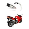 Laděný výfuk DOMINATOR Honda VFR800 V-TEC 02-12 KONCOVKY HP1