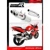 Laděný výfuk DOMINATOR Honda VTR1000F Firestorm 02-06 KULATÉ KONCOVKY STANDART