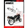 Laděný výfuk DOMINATOR Honda VFR 750 RC36 90-92 pod sedlo OVÁLNÁ KONCOVKA