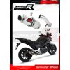 Laděný výfuk DOMINATOR Honda NC 700 750 S/X KULATÁ KONCOVKA KRÁTKÁ GP1