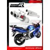 Laděný výfuk DOMINATOR Kawasaki ZZR1200 02-05 KULATÉ KONCOVKY KRÁTKÉ GP1