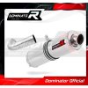 Laděný výfuk DOMINATOR MOTO GUZZI BREVA 850 KULATÁ KONCOVKA STANDART