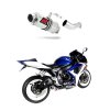 Laděný výfuk DOMINATOR SUZUKI GSXR K6 - K7 600 / 750 KULATÁ KONCOVKA KRÁTKÁ GP1