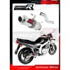 Laděný výfuk DOMINATOR SUZUKI GS500 E 89-09 KULATÁ KONCOVKA KRÁTKÁ GP1