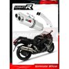 Laděný výfuk DOMINATOR SUZUKI GSXR 1300 HAYABUSA 08-18 OVÁLNÉ KONCOVKY