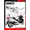 Laděný výfuk DOMINATOR SUZUKI BURGMAN 400 03-08 OVÁLNÁ KONCOVKA