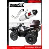 Laděný výfuk DOMINATOR YAMAHA GRIZZLY 700 16-18 OVÁLNÁ KONCOVKA MX2