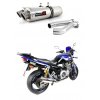 Laděný výfuk DOMINATOR YAMAHA XJR1300 99-06 KULATÉ KONCOVKY STANDART