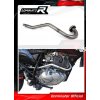 Laděný výfuk DOMINATOR SUZUKI DR125 SM KOLENO VÝFUKU