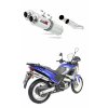 Laděný výfuk DOMINATOR APRILIA PEGASO 650 01-04 KULATÉ KONCOVKY STANDART