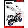 Laděný výfuk DOMINATOR APRILIA PEGASO 650 STRADA 07-10 KULATÉ KONCOVKY STANDART