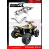 Laděný výfuk DOMINATOR CAN AM CAN-AM BRP RENEGADE 1000 12-18 KULATÁ KONCOVKA STANDART