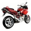 Laděný výfuk DOMINATOR DUCATI MULTISTRADA DS 1000 03-07 koncovky HP1