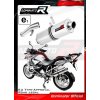 Homologovaný Laděný výfuk DOMINATOR BMW R1200GS 2004-2009 R12 OVÁLNÁ KONCOVKA HOMOLOGACE