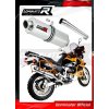 Laděný výfuk DOMINATOR HONDA XRV 750 AFRICATWIN RD07A 96-03 kulatá koncovka standart