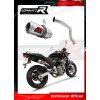 Laděný výfuk DOMINATOR Honda CB 600 f HORNET 98-02 KULATÁ KONCOVKA KRÁTKÁ GP