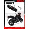 Laděný výfuk DOMINATOR SUZUKI DL1000 V-STROM 20- KONCOVKA HP1 ČERNÁ