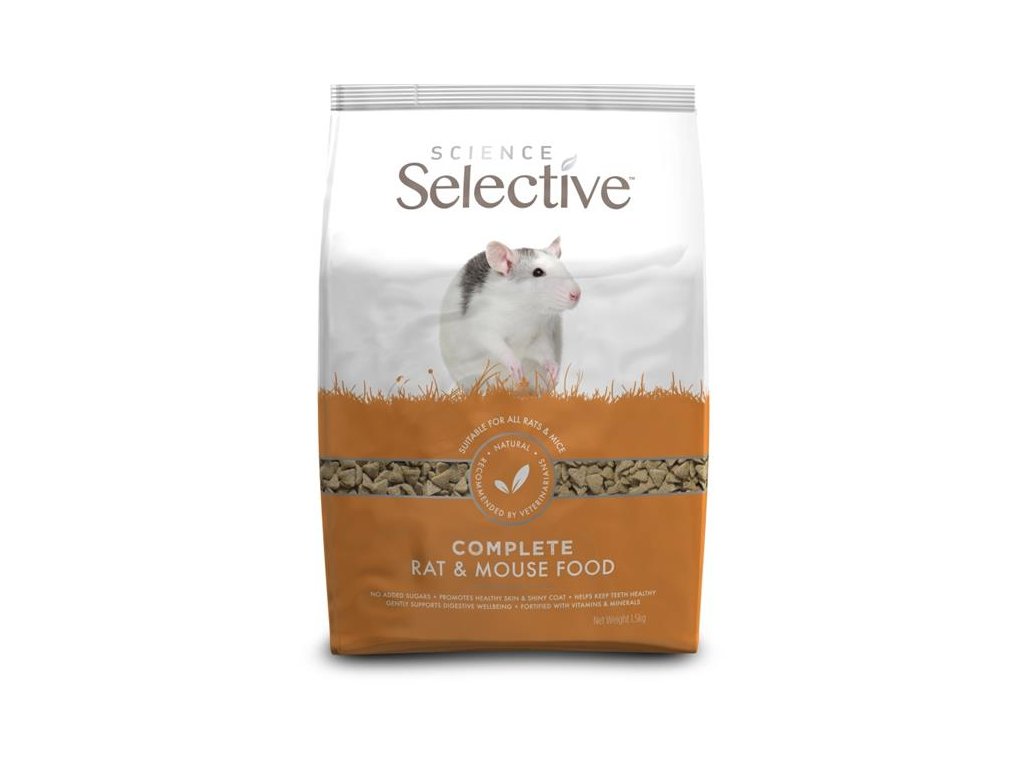 Supreme Science®Selective Rat & Mouse - potkan, myš 1,5 kg - Vet-shop