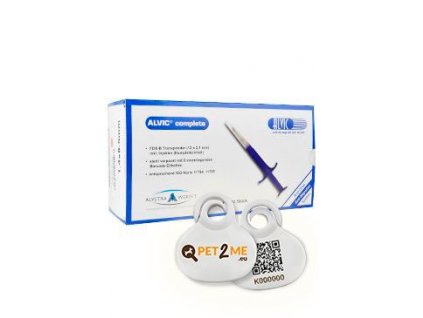 Mikročip Alvic HC MINI (1.4x8.5mm) 8ks + 2ks ZDARMA