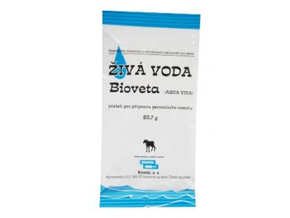 Živá voda Bioveta (Aqua Viva) plv 83,7g