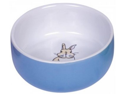 Miska hlod. keramická s obrázkem modrá 250ml