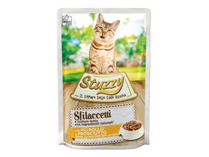 Stuzzy Cat kapsa Adult šunka 85g