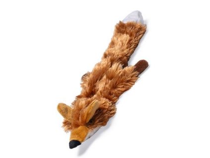 Hračka pes Liška pískací Flatino 26cm plyš KAR