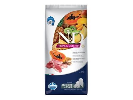 N&D TROPICAL SELECTION DOG Puppy M/L Lamb 10kg