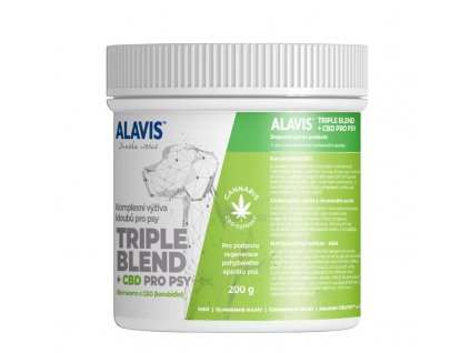 ALAVIS Triple blend CBD pro psy 200 g 2402202311542077381